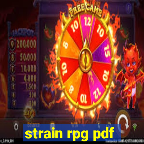 strain rpg pdf